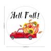 100 Pcs Thankful Stickers Thanksgiving Farmhouse Decorative Autumn Theme Stickers Thanksgiving Day decorations Stickers for Envelope Seals Candy Party Decorations view 2