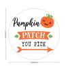 100 Pcs Halloween Stickers for Welcome Fall Pumpkin Patch Stickers Halloween decorations Stickers for Envelope Seals Candy Halloween Party Decorations view 2