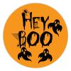 100 Pcs Halloween Stickers for Hey BOO Stickers Halloween decorations Stickers for Envelope Seals Candy Halloween Party Decorations view 1