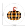 100 Pcs Halloween Stickers for Farmhouse Buffalo Check Pumpkin Stickers Halloween decorations Stickers for Envelope Seals Candy Halloween Party Decorations view 2