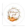 100 Pcs Halloween Stickers for Welcome Fall Pumpkin Patch Stickers Halloween decorations Stickers for Envelope Seals Candy Halloween Party Decorations view 2