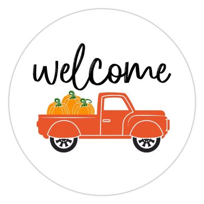 100 Pcs Halloween Stickers for Vintage Truck with Pumpkin , Welcome Stickers Halloween decorations Stickers for Envelope Seals Candy Halloween Party Decorations