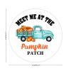 100 Pcs Thankful Stickers Pumpkin Truck Thanksgiving Blessings Farmhouse Stickers Thanksgiving Day decorations Stickers for Envelope Seals Candy Party Decorations view 2