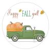 100 Pcs Halloween Stickers for Pumpkin Truck Maple Leaves Farmhouse Stickers Halloween decorations Stickers for Envelope Seals Candy Halloween Party Decorations view 1