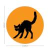 100 Pcs Halloween Stickers for Black Cat Stickers Halloween decorations Stickers for Envelope Seals Candy Halloween Party Decorations view 2