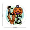 100 Pcs Halloween Stickers for Halloween LOVE Leopard Pumpkin Stickers Halloween decorations Stickers for Envelope Seals Candy Halloween Party Decorations view 2