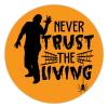 100 Pcs Halloween Stickers for Never Trust The Living Stickers Halloween decorations Stickers for Envelope Seals Candy Halloween Party Decorations view 1