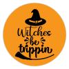 100 Pcs Halloween Stickers for Witches Be Trippin Stickers Halloween decorations Stickers for Envelope Seals Candy Halloween Party Decorations view 1