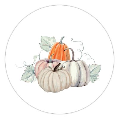 100 Pcs Thankful Stickers Autumn Pumpkin Thanksgiving Stickers Thanksgiving Day decorations Stickers for Envelope Seals Candy Party Decorations