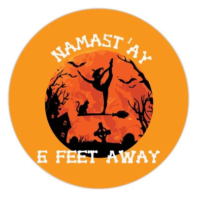 100 Pcs Halloween Stickers for Namastay Feet Funny Halloween Stickers Halloween decorations Stickers for Envelope Seals Candy Halloween Party Decorations