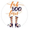 100 Pcs Halloween Stickers for Fab Boo Lous Stickers Halloween decorations Stickers for Envelope Seals Candy Halloween Party Decorations view 1