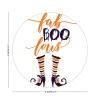 100 Pcs Halloween Stickers for Fab Boo Lous Stickers Halloween decorations Stickers for Envelope Seals Candy Halloween Party Decorations view 2