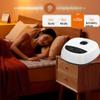 Heating Mattress Pad Water Heated Mattress Pad,Soft and Comfortable Water Circulation Warm Bed,Safe Non-Radiation Electric Blanket (Color : White+Grey, Size : 0.9X1.8M) view 3