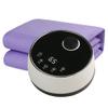 Heating Mattress Pad Water Heated Mattress Pad,Water Circulation Heating Bed with Remote Control and 24-Hour Timer Function (Color : Beige+Purple, Size : 1.2X1.8M) view 1