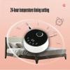 Heating Mattress Pad Water Heated Mattress Pad,Water Circulation Heating Bed with Remote Control and 24-Hour Timer Function (Color : Beige+Purple, Size : 1.2X1.8M) view 4