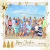 ajinvites Holiday Christmas Custom Photo Card Personalized Card Season Greetings Gold Trees Snowflakes Glitter view 4