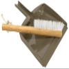 Harper Live.Love.Clean. Snap-Together Bamboo Counter Brush & Resin Dust Pan Set for Cleaning Dust, Pet Hair & Fine Dry Dirt view 1