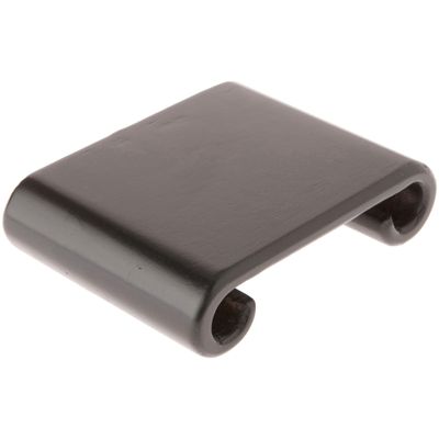 Plymor Black Scroll Wood Veneer Footed Display Base, 4" W x 3" D x 1" H (3.25" x 2.875" Display Area), Pack of 2