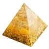 TYQXSH Energy Generator Orgonite Pyramid, Pyramid Energy Converter Chakra Reiki Meditation (Gem Color : 4cm) view 2
