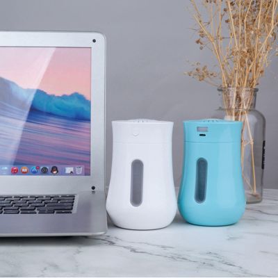 BcofoA USB Mini humidifier,200ml Portable humidifier,7-Color LED Night Light,Ultra-Quiet,Automatic Shutdown,Suitable for Home,Bedroom,Office,Baby Room,car (Color : White, Size : 128cm/4.73in)