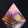 TYQXSH Energy Generator Orgonite Energy Rune Amethyst Pyramid Chakra Reiki Meditation (Size : 5CM) view 4