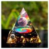 TYQXSH Energy Generator 60MM Tree of Life Orgone Pyramid Amethyst Peridot Chakra Reiki Meditation (Color : 9-6cm) view 1