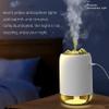 BcofoA Portable Mini humidifier,Small car humidifier with Essential Oil Diffusion pad,Cold Fog humidifier for Bedroom,Baby,Plant,7-Color Night Light,2 Fog Modes,Automatic Shutdown,Quiet view 4