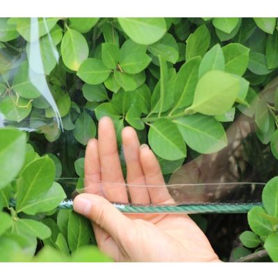 Xrdbfd Transparent PVC Tarpaulin, 365g/m Heavy-Duty Waterproof Tarp Cover, Durable Outdoor Protective Tarpaulin, Anti-Aging Clear Tarp, for Roofs, Balconies, Pergola, with Eyelets,1.8x2m/5.9 * 6.6ft