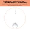 VOSAREA Crystal Beaded Curtain Adornment 3pcs Plastic DIY Hanging Trim view 2