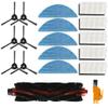 18Pcs Replacement Parts for Lefant M200 M201 M501 M520 T700 Robot Vacuum Cleaner, Main Brush Side Brush Mop Cloth Filters view 1