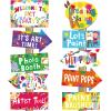 Chinco 20 Pieces Art Painting Party Decorations Paint Party Sign Artist Birthday for Art Themed Party Painting Birthday Party Supplies view 1