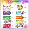 Chinco 20 Pieces Art Painting Party Decorations Paint Party Sign Artist Birthday for Art Themed Party Painting Birthday Party Supplies view 4