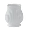 ABOOFAN Vintage Textured Ceramic Mini Vase, White, 1 Pound view 1