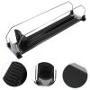 Hemobllo Drinks Organizer for Fridge- Refrigerator Bottle Can Organizer Adjustable Beverage Organizer Glide Pusher Drink Sliding Organizer for Vending Machine Refrigerator view 2