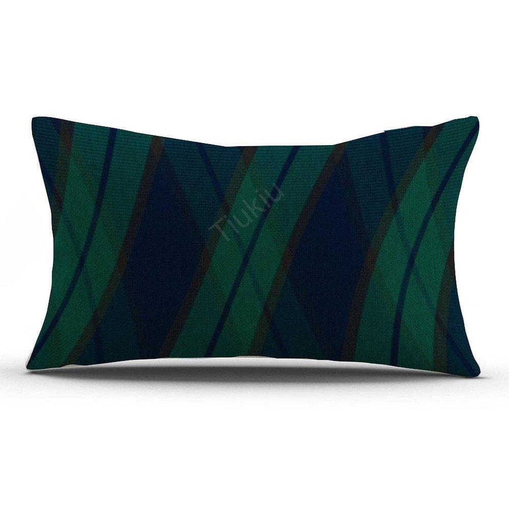 Black Watch Lumbar Pillow Covers, Accent Pillow Cushion Cover Autumn Christmas Decoration Pillowcase