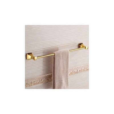 ZTBH Bathroom Hardware Sets Bath Hardware Sets, Bathroom Towel Rack, Paper Holder, Toilet Brush Holder, Towel Hanger, Hooks Bathroom Hardware Towel Set (Color : Single Towel bar)