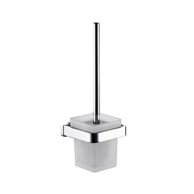 ZTBH Bathroom Hardware Sets Bathroom Accessories Set, Stainless Steel Toilet Paper Holder, Towel Rack, Robe Hook, Towel Bar Wall Mounted Bathroom Hardware Towel Set (Color : Toilet Brush)