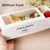 Crysdaralovebi 50pcs Snowflakes Towel Swiss Cake Roll Bread Rectangular Puff with Drawer Paper Packaging Box Handmade for Party Wedding (1,6.5x8.2x17.5cm) view 2