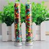 Crysdaralovebi 50pcs Plastic Test Tubes Metal Screw Wedding Bomboniere Party Lollies 40ml view 1