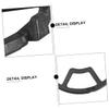 Uonlytech 2pcs Cast Iron Wok Stable - Support for Gas Stove Uniform Heating Compatible Microwave Grill for Home Cooking Barbecue view 2