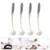 Uonlytech 4pcs Handle Pot Brushes Ergonomic Non- Kitchen Cleaning Tools for Sinks Pans Lightweight Scrubbing Brushes Hanging for Easy Storage view 3