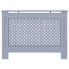 Modern Style Radiator Cover,Radiator Decoration,Heater Heating Side Stand Cabinet Living Room Home Indoor Shelf Space,Easy Assembly,Radiator Cover Anthracite 44.1"x7.5"x32.1" MDF(Priority Delivery) view 4