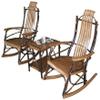 Furniture Barn USA Hickory Rocker, Walnut Finish view 4