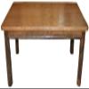 Furniture Barn USA Hickory Log Solid Wood Coffee Table, Walnut Finish view 1