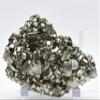 3.5" Pyrite Cubes Cluster Natural Sparkling Mineral Geode Fool's Gold Crystal Stone Specimen - Peru view 1
