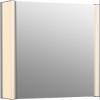 Kohler K-81144-SLE-DA1 Maxstow Medicine Cabinet with LED Light, Mirror Door & Staggered Shelves, Rectangular Frame, 17" x 24" view 1