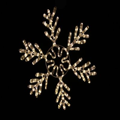 Queens of Christmas Warm White 24" Snowflake