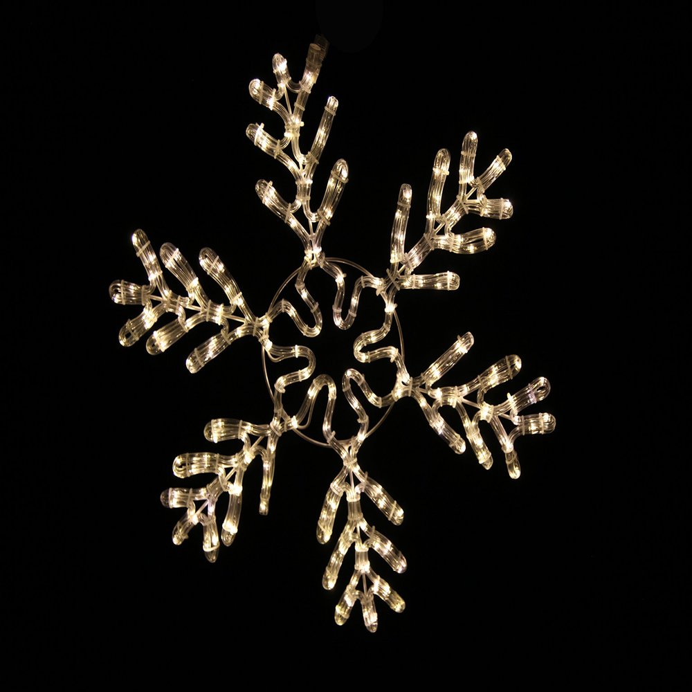 Queens of Christmas Warm White 24" Snowflake