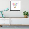 Govivo Autism Awareness Decor - 11x14 Unframed Print - Autism Classroom Wall Art - The World From A Different Angle - Wall Decor Classroom view 4