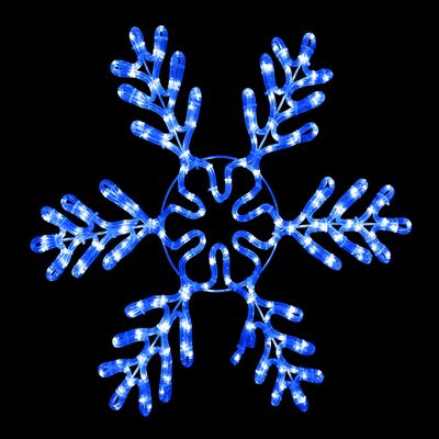 Queens of Christmas Blue 24" Snowflake